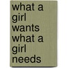 What a girl wants What a girl needs door E. Nikitopoulos