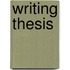 Writing Thesis