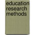 Education research methods
