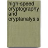 High-speed cryptography and cryptanalysis door P. Schwabe