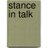 Stance in talk