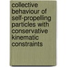 Collective Behaviour of Self-propelling Particles with Conservative Kinematic Constraints door V.J. Ratushna