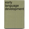 Early Language Development door G. Thierry