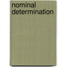 Nominal Determination by W. Abraham