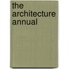 The Architecture Annual by Delft University of Technology