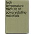 High temperature fracture of polycrystalline materials