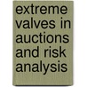 Extreme valves in auctions and risk analysis door S. Caserta
