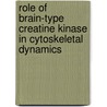 Role of brain-type Creatine Kinase in cytoskeletal dynamics by J.W.P. Kuiper