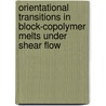 Orientational transitions in Block-copolymer melts under shear flow door A.N. Morozov