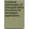 Multilevel optimization of anisogrid lattice structures for aerospace applications by G. Totaro