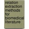 Relation extraction methods for biomedical literature by Bui Quoc Chinh