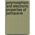 Polymorphism and electronic properties of pentacene