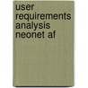User requirements analysis Neonet Af door Neo