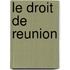 Le droit de reunion