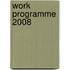 Work programme 2008