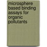 Microsphere based binding assays for organic pollutants by A.M. Anastasia Meimaridou