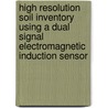 High resolution soil inventory using a dual signal electromagnetic induction sensor door Liesbet Cockx