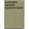 Evaluation Agrodok Questionnaires door R. van Zijverden
