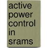 Active Power Control In Srams door P. Geens