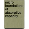 Micro foundations of absorptive capacity door S.J.A. Löwik