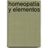 Homeopatía y Elementos