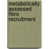 Metabolically assessed fibre recruitment