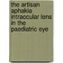 The artisan aphakia intraocular lens in the paediatric eye