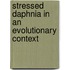 Stressed Daphnia in an evolutionary context