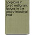 Apoptosis in (pre-) malignant lesions in the gastro-intestinal tract