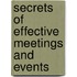 Secrets of Effective Meetings and Events