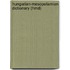 Hungarian-mesopotamian Dictionary (hmd)