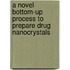 A novel bottom-up process to prepare drug nanocrystals