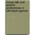 Cheap talk and spiteful preferences in ultimatum games