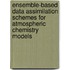 Ensemble-based data assimilation schemes for atmospheric chemistry models