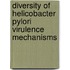 Diversity of helicobacter pylori virulence mechanisms