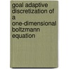 Goal adaptive discretization of a one-dimensional Boltzmann equation by W. Hoitinga