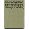 Electromigration early resistance change modeling door J. Niehof