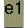 E1 by W. Sweers