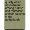 Quality of life assessment among Turkish and Moroccon cancer patients in the Netherlands door R. Hoopman