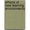 Effects of new learning environments door D. Gijbels
