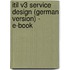 Itil V3 Service Design (german Version) - E-book
