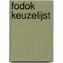 FODOK Keuzelijst