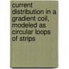 Current distribution in a gradient coil, modeled as circular loops of strips door J.M.B. Kroot