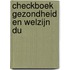 Checkboek Gezondheid En Welzijn Du