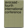 Avocaad - fourth international conference door M. Stellingwerff