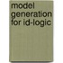 Model Generation For Id-logic