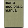 Marte Meo.Basic Manual door M.H. Aarts