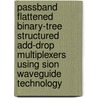 Passband Flattened Binary-tree Structured Add-drop Multiplexers Using Sion Waveguide Technology by C.G.H. Roeloffzen