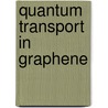Quantum transport in graphene door J. Oostinga