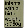 Infants with a birth weight < 750g door M.J. Claas